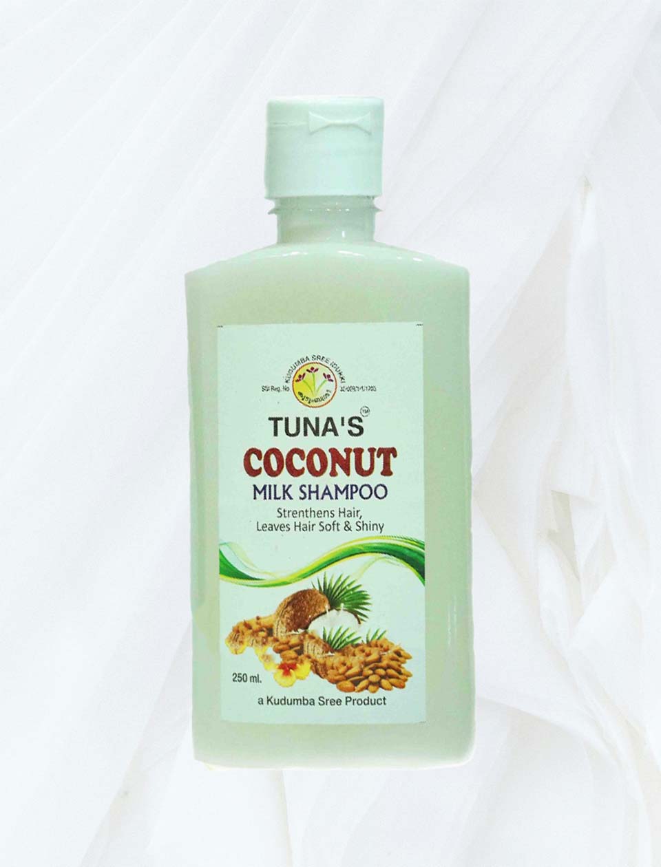 Coconut milk shampoo