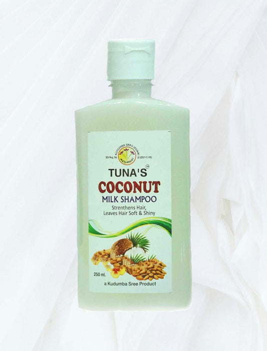 Coconut milk shampoo