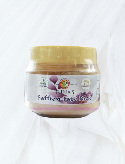 Saffron face pack